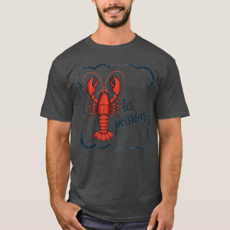 T-shirt Lobster Lover Cadeaux et Fête des fruits de mer Vi