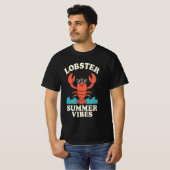 T-shirt Lobster Summer Vibes – Cute Coastal Crab (Devant entier)
