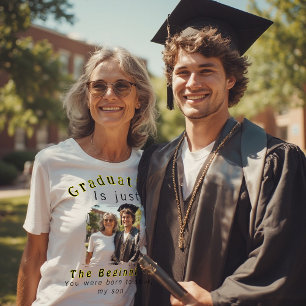 T-shirt L'obtention du diplôme n'est qu'un début   Citatio