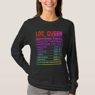 T-shirt Loc Queen Nutrition Facts Localisé Queen Locd Life