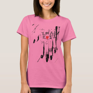 T-shirt Local Love Ladies Night Rose Woman's Tee