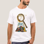 T-Shirt Localisateur d'Objet Perdu, Mug de Cherche (Devant)