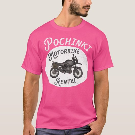 T-shirt Location de moto à Pochinki (Devant)