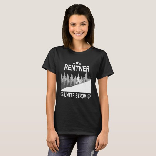 T-shirt Location Unter Strom Ebike Dit Mountain Bike Mot (Devant entier)