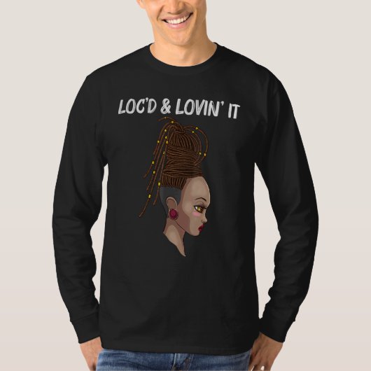 T-shirt Locaux cool Pour Femmes Locaux Dreadlocks Dreads C (Devant)