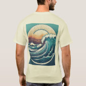 T-shirt L'océan éternel se lève. (Dos)