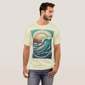 T-shirt L'océan éternel se lève. (Devant entier)