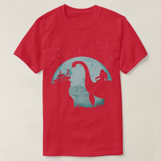 T-shirt Loch Ness Monster 14 (Design devant)
