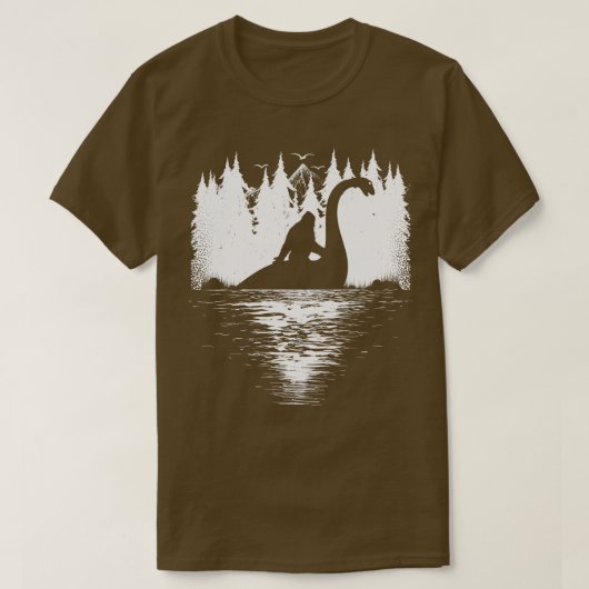 T-shirt Loch Ness Monster 20 (Design devant)