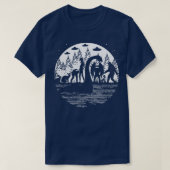 T-shirt Loch Ness Monster Cryptid (Design devant)