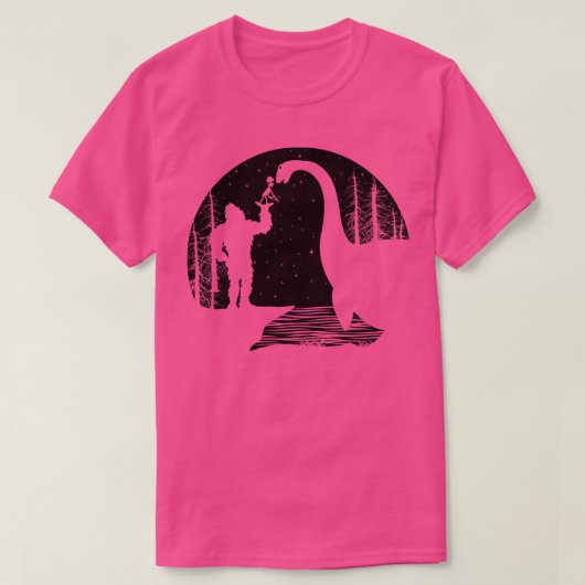 T-shirt Loch ness Monster Funny (Design devant)
