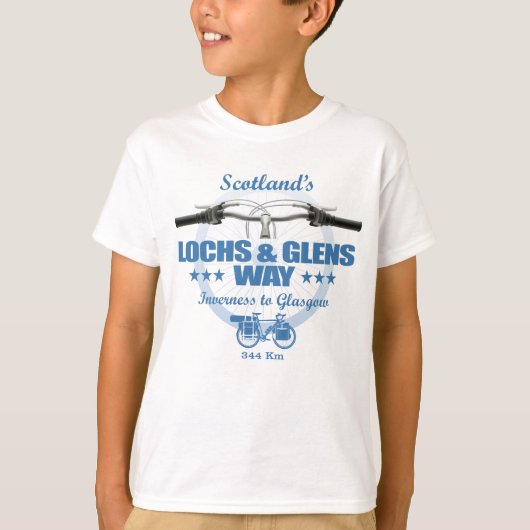 T-shirt Lochs & Glens Way (H2) (Devant)