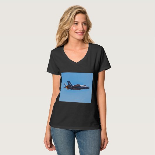 T-shirt Lockheed Martin F-35A Lightning II (Devant entier)