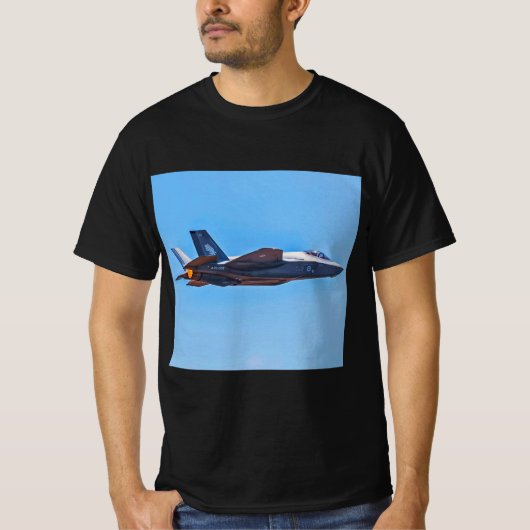 T-shirt Lockheed Martin F-35A Lightning II (Devant)