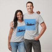 T-shirt Lockheed Martin F-35A Lightning II (Unisexe)