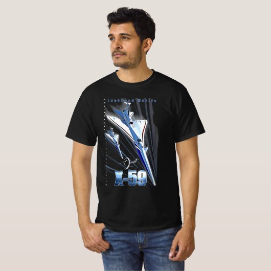 T-shirt Lockheed Martin X-59 Quesst QueSST Supersonic Airc (Devant entier)