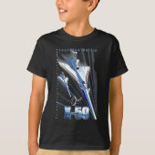 T-shirt Lockheed Martin X-59 Quesst QueSST Supersonic Airc (Devant)