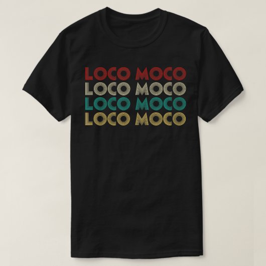 T-shirt Loco Moco Lover (Design devant)