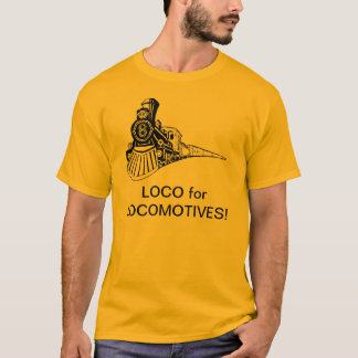 T-shirt Loco pour des locomotives