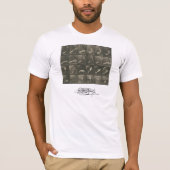 T-shirt Locomotion animale Eadweard Muybridge (Devant)