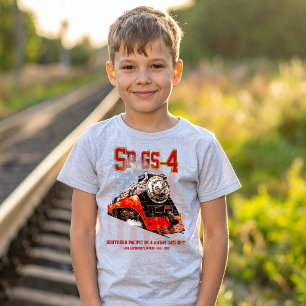 T-shirt Locomotive à vapeur classique Southern Pacific GS-