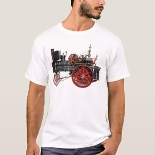 T-shirt LOCOMOTIVE À VAPEUR vintage