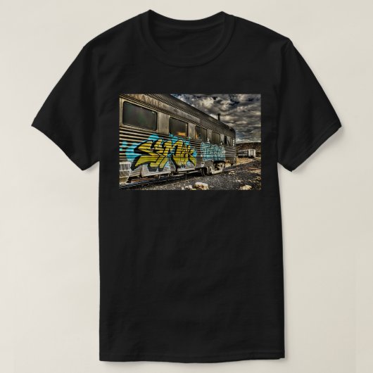 T-shirt Locomotive Art (Design devant)