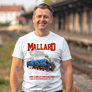 T-shirt Locomotive Classe A4 Mallard - La locomotive à vap