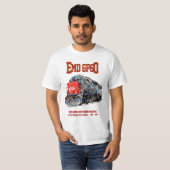 T-shirt Locomotive diesel EMD GP60 du Pacifique Sud (Devant entier)