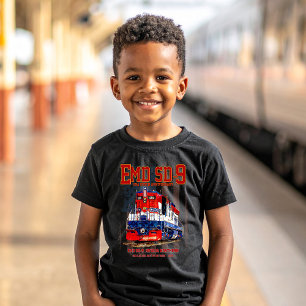 T-shirt Locomotive EMD SD-9 Livrée du 250e anniversaire de