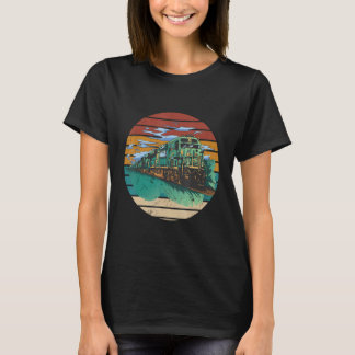 T-shirt Locomotive I Locomotive Trains Conductor Rail T