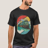 T-shirt Locomotive Sorry I Tooted Train Driver Conductor R (Devant)