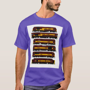 T-SHIRT LOCOMOTIVES BRITISH EWS