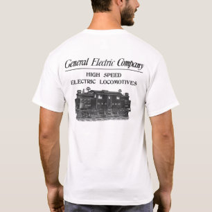 T-shirt Locomotives électriques à grande vitesse de GE