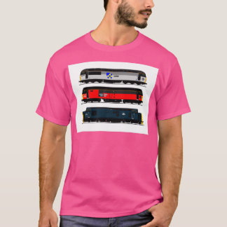 T-shirt locomotives ferroviaires britanniques