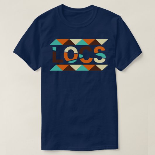 T-shirt Locs Retro Vintage (Design devant)