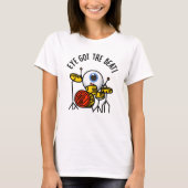 T-shirt L'Oeil A Obtenu Le Beat Funny Drummer Pun (Devant)