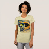 T-shirt L'Œil du capteur de rêves (Devant entier)