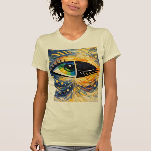T-shirt L'Œil du capteur de rêves (Devant)