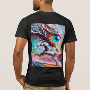 T-shirt L'Oeil Du Chasseur Va Au Combat Du Diable, RETOUR 