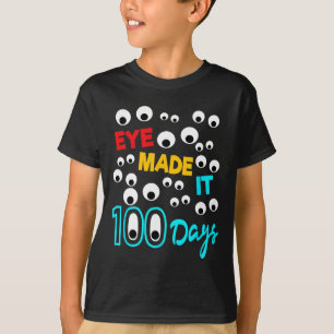 T-shirt L'Oeil L'A Fait 100 Jours 100 Jours D'Étudiant À L