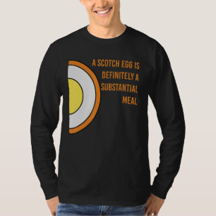 T-shirt L'Oeuf De Scotch Est Certainement Un Repas Substan