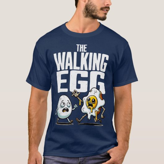 T-SHIRT L'OEUF QUI MARCHE (Devant)