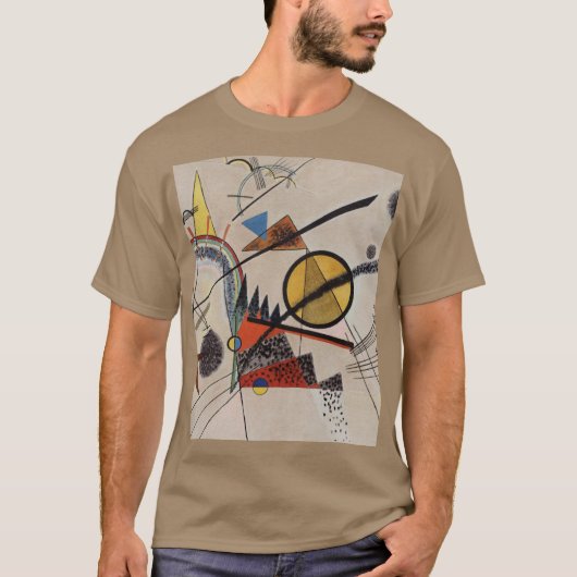 T-shirt L'oeuvre Abstraite de Kandinsky (Devant)