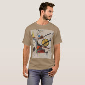 T-shirt L'oeuvre Abstraite de Kandinsky (Devant entier)