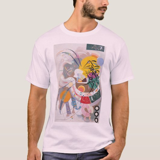 T-shirt L'oeuvre Abstraite de Kandinsky (Devant)