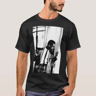 T-shirt L'oeuvre d'art du patrimoine noir Malcolm X Classi