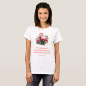 T-shirt L'oeuvre de Dieu Flamingo (Devant entier)