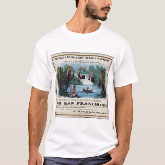 T-shirt Logan Clipper voile (Devant)