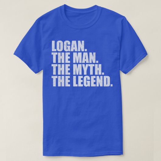 T-shirt LoganLogan Nom Logan nom donné (Design devant)